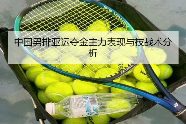 中国男排亚运夺金主力表现与技战术分析
